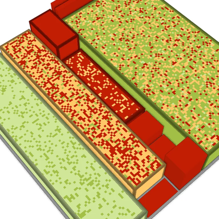 Thumbnail of Depicting Uncertainty in 2.5D Treemaps