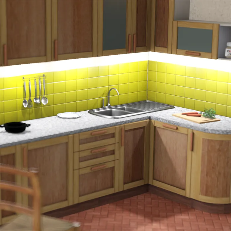 Thumbnail of Physically-based Environment and Area Lighting using Progressive Rendering in WebGL