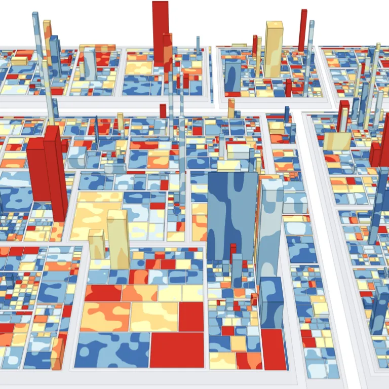 Thumbnail of Visualization of Data Changes in 2.5D Treemaps using Procedural Textures and Animated Transitions